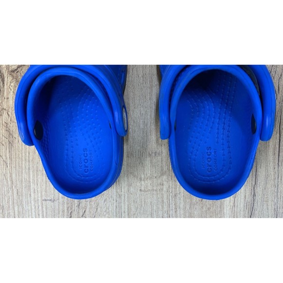 Crocs Kids Classic Clogs Blue Sz C 5 Slip-On Waterproof Shoes Slip On - Picture 8 of 15